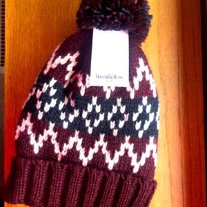 New with tags fleece lined hat